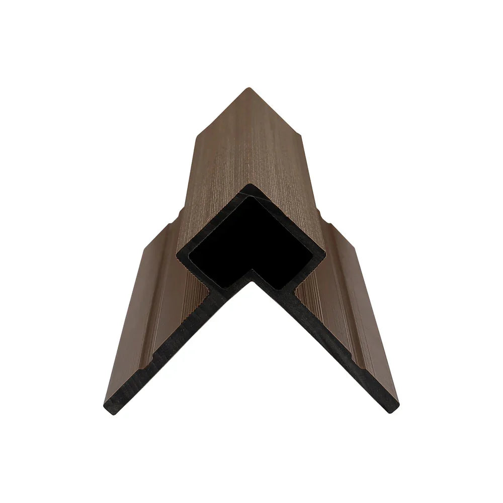 Bordure de coin extérieur 3"x3.1"x 16’ #UH60 (pour #UH58) Ipé