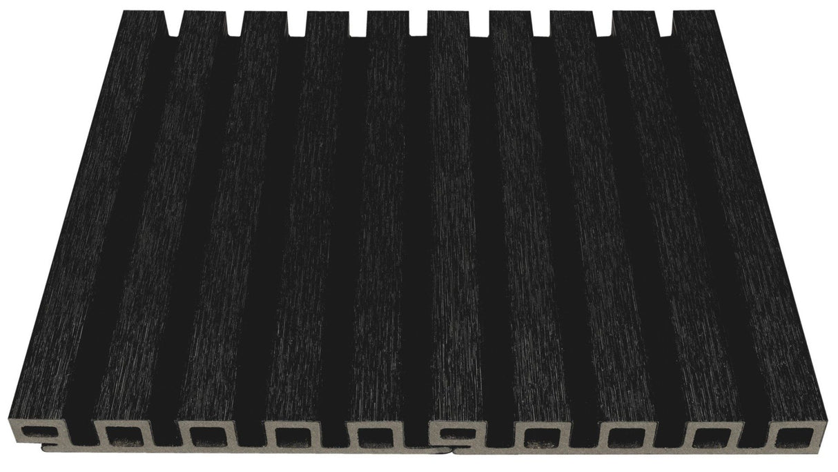 Composite Norvegian Siding #UH61 - 1’’ x 7.7’’ Charcoal