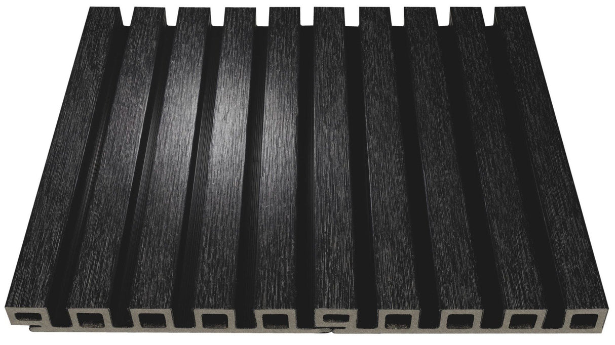 Composite Norvegian Siding #UH61 - 1’’ x 7.7’’ Charcoal