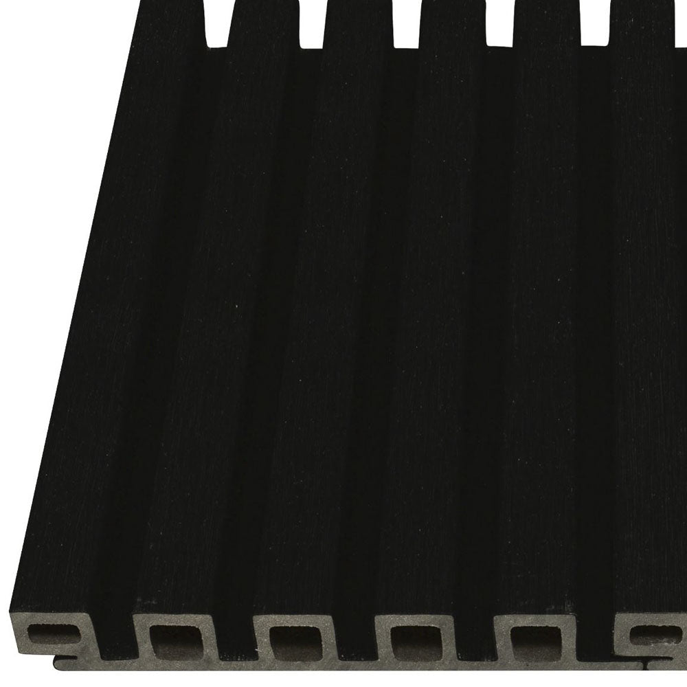 Composite Norvegian Siding #UH61 - 1’’ x 7.7’’ Ebony