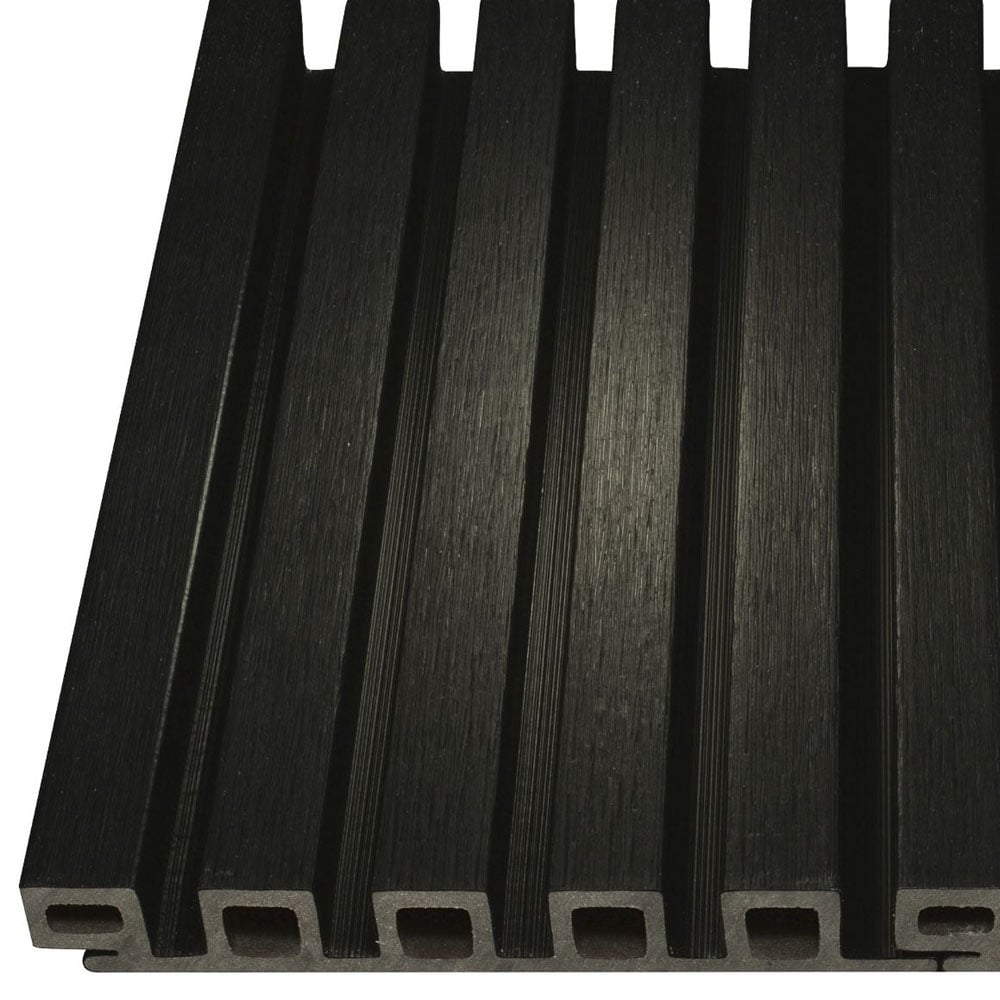 Composite Norvegian Siding #UH61 - 1’’ x 7.7’’ Ebony
