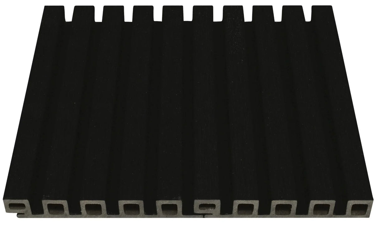 Composite Norvegian Siding #UH61 - 1’’ x 7.7’’ Ebony