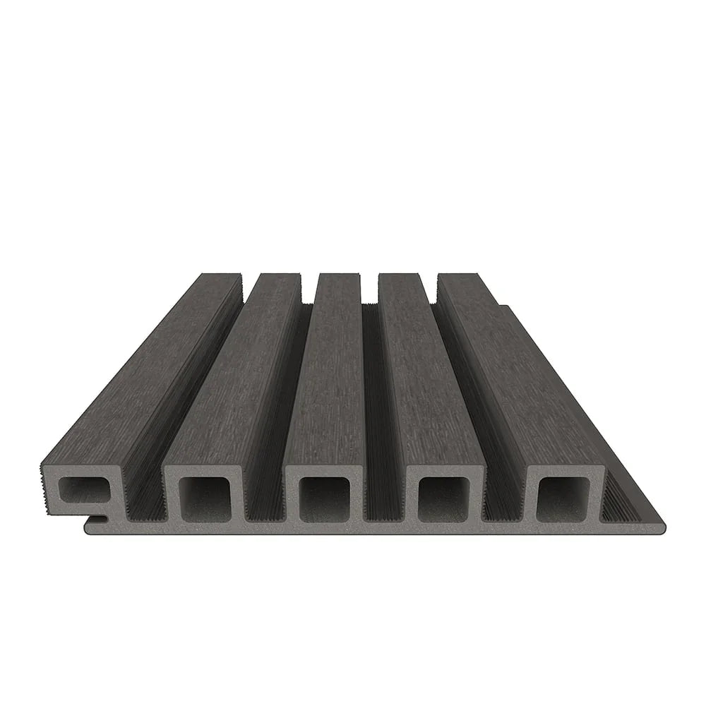 Composite Norvegian Siding #UH61 - 1’’ x 7.7’’ Silver Gray