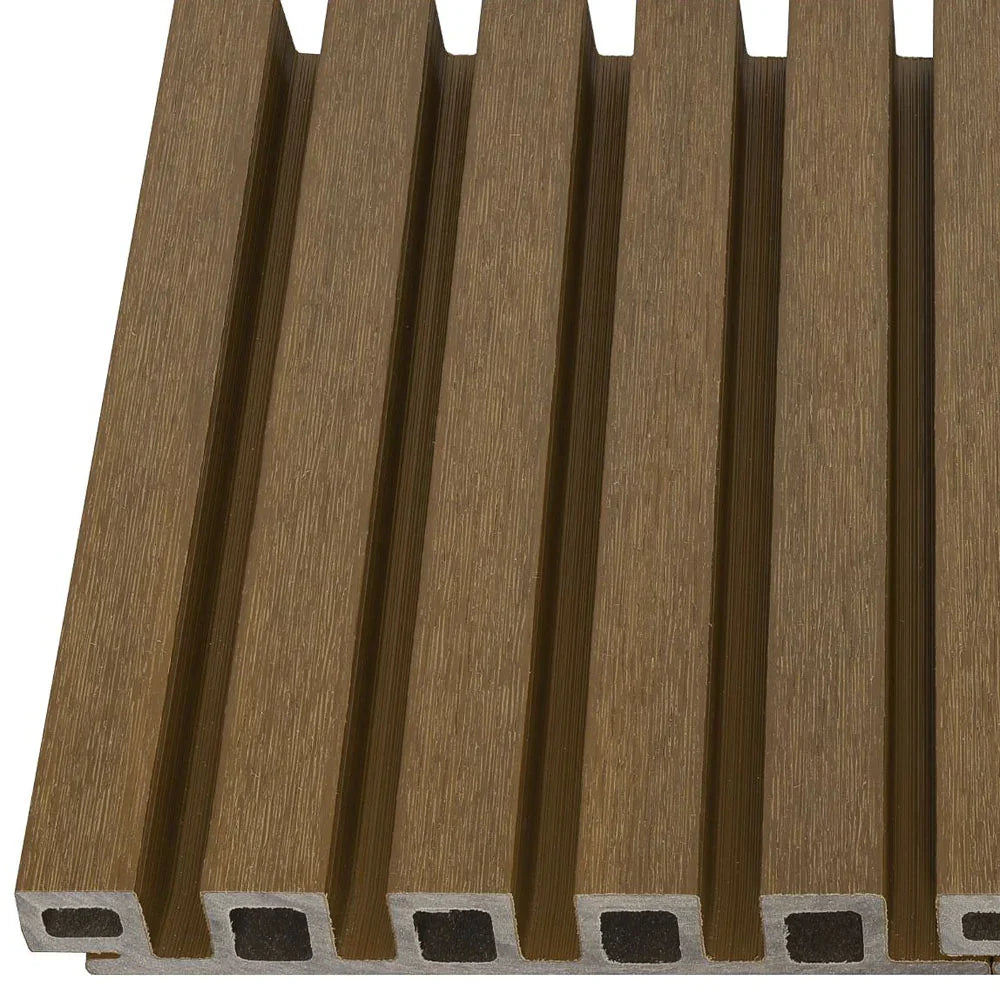 Composite Norvegian Siding #UH61 - 1’’ x 7.7’’ Teak