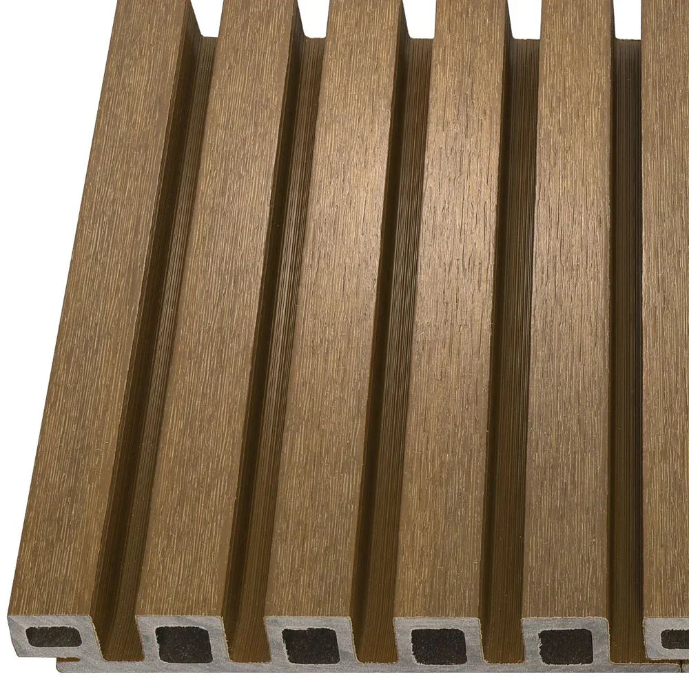 Composite Norvegian Siding #UH61 - 1’’ x 7.7’’ Teak