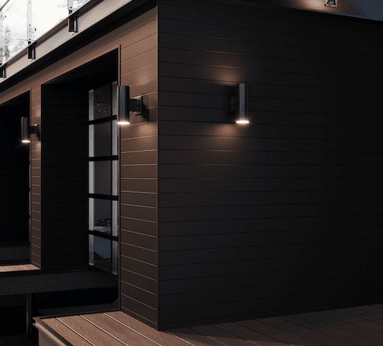 Composite Shiplap Siding #UH67 - 1/2’’ x 5 1/2’’ Ebony