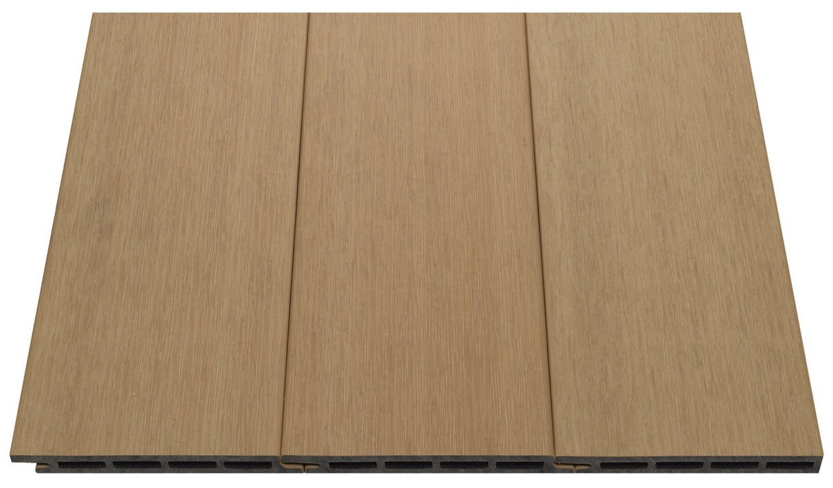 Revêtement en composite à feuillure #UH67 - 1/2’’ x 5 1/2’’ Cèdre rouge