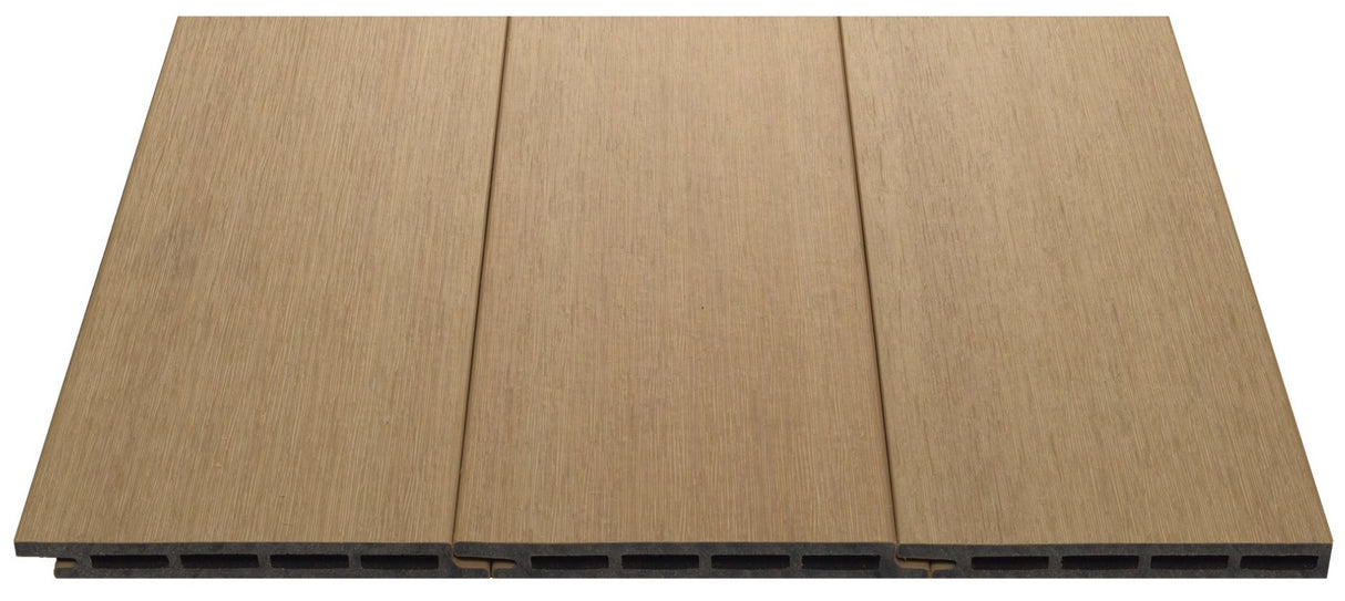 Revêtement en composite à feuillure #UH67 - 1/2’’ x 5 1/2’’ Cèdre rouge