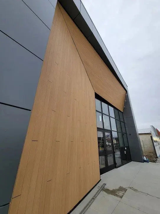 Composite Shiplap Siding #UH67 - 1/2’’ x 5 1/2’’ Red Cedar