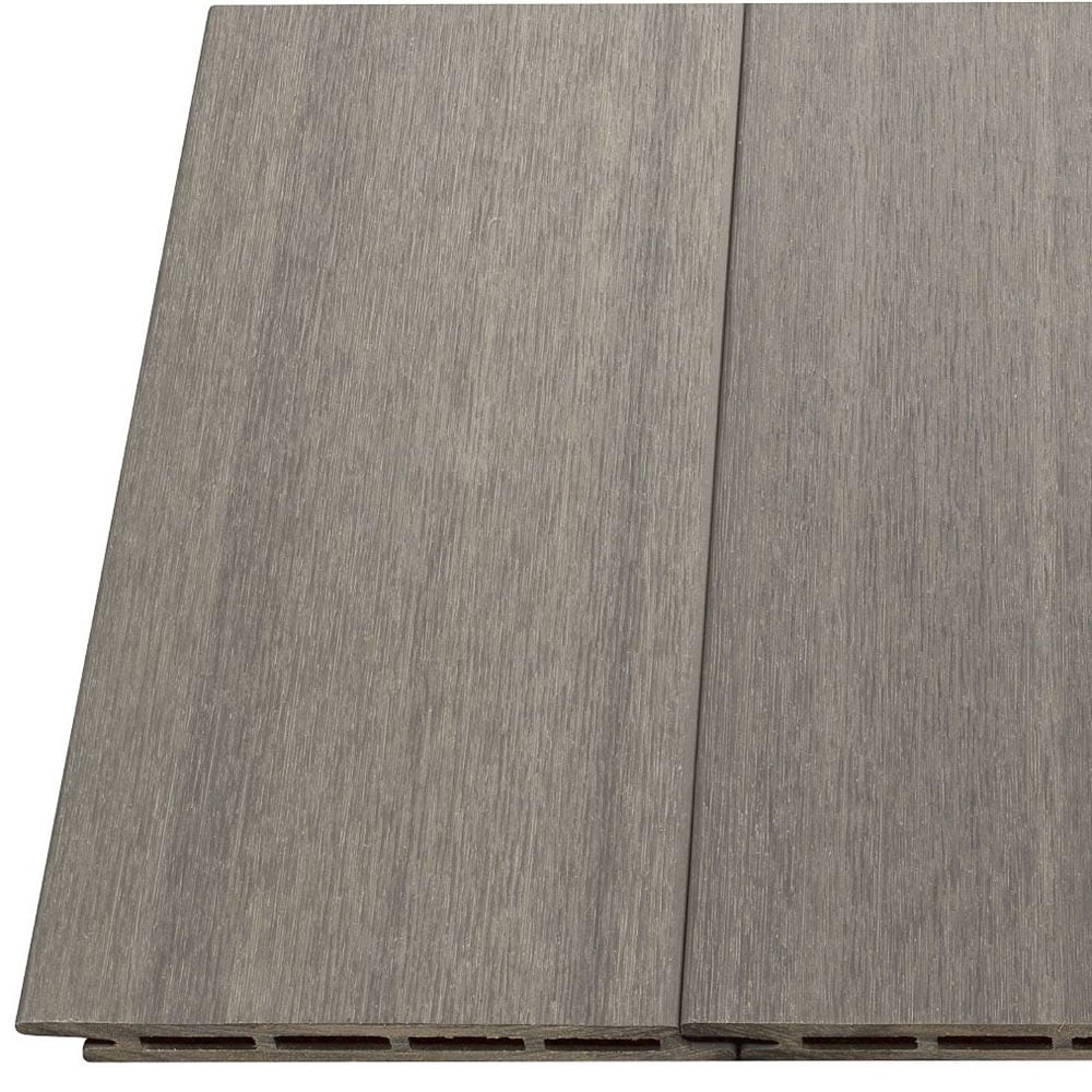 Composite Shiplap Siding #UH67 - 1/2’’ x 5 1/2’’ Silver Gray