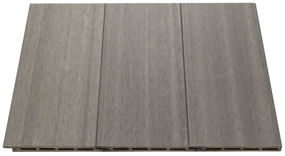 Composite Shiplap Siding #UH67 - 1/2’’ x 5 1/2’’ Silver Gray