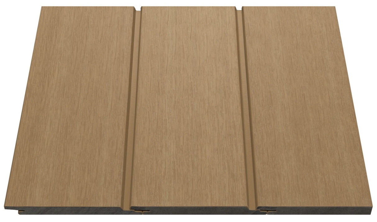 Revêtement en composite à clin #US31 - 1/2’’ x 5 1/2’’  Cèdre rouge