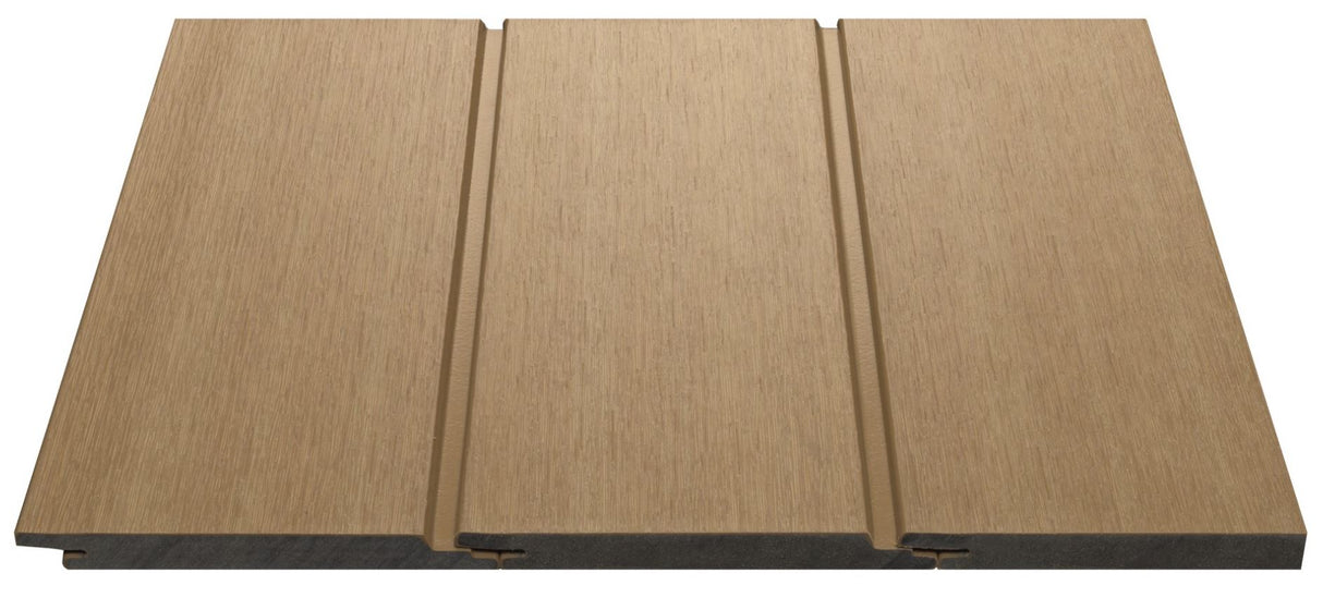 Revêtement en composite à clin #US31 - 1/2’’ x 5 1/2’’  Cèdre rouge