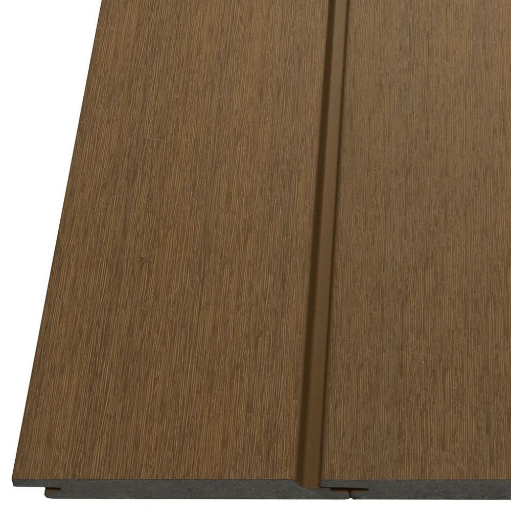Composite Gap Siding #US31 - 1/2’’ x 5 1/2’’ Teak