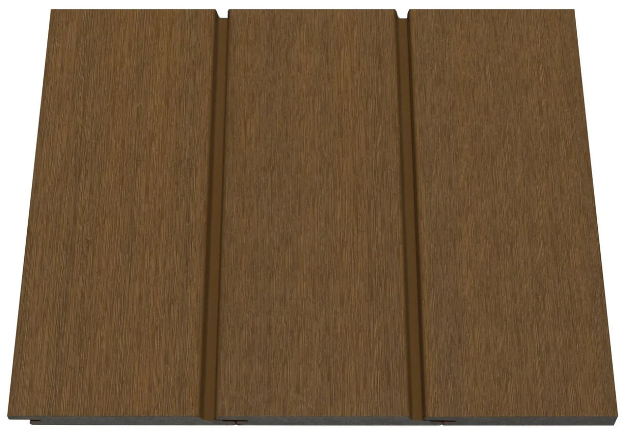 Revêtement en composite à clin #US31 - 1/2’’ x 5 1/2’’ Teck