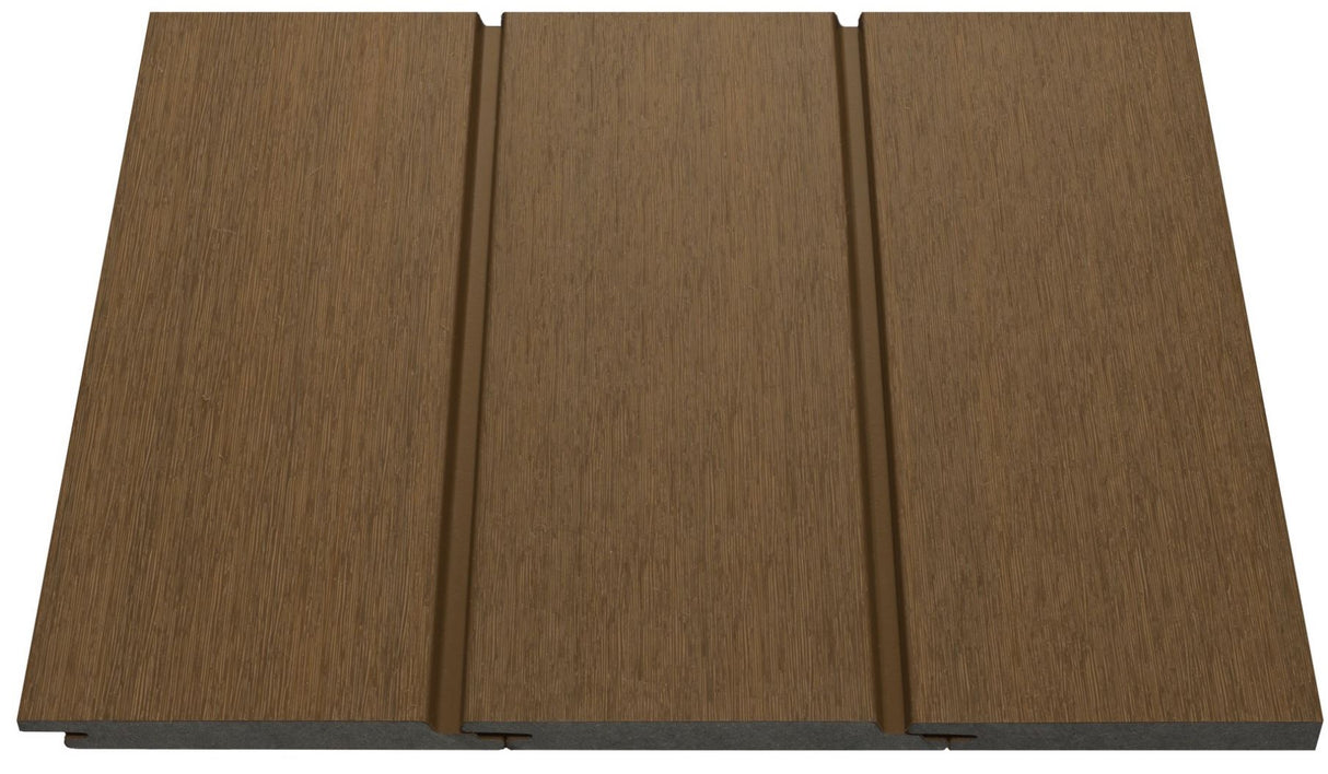 Composite Gap Siding #US31 - 1/2’’ x 5 1/2’’ Teak