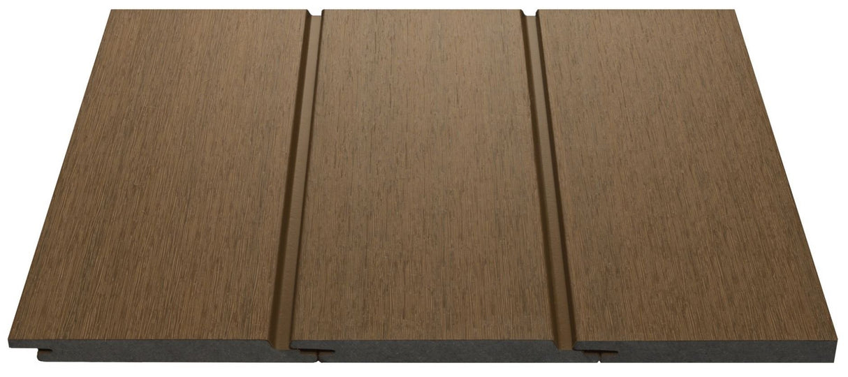 Composite Gap Siding #US31 - 1/2’’ x 5 1/2’’ Teak