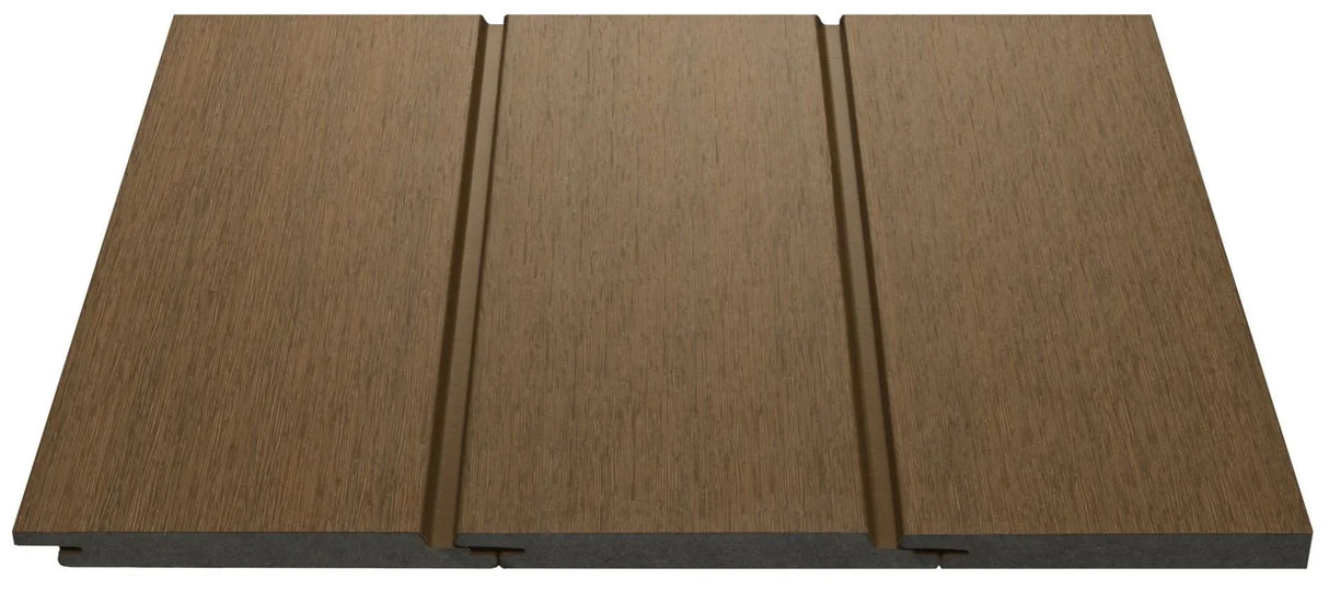 Revêtement en composite à clin #US31 - 1/2’’ x 5 1/2’’ Teck