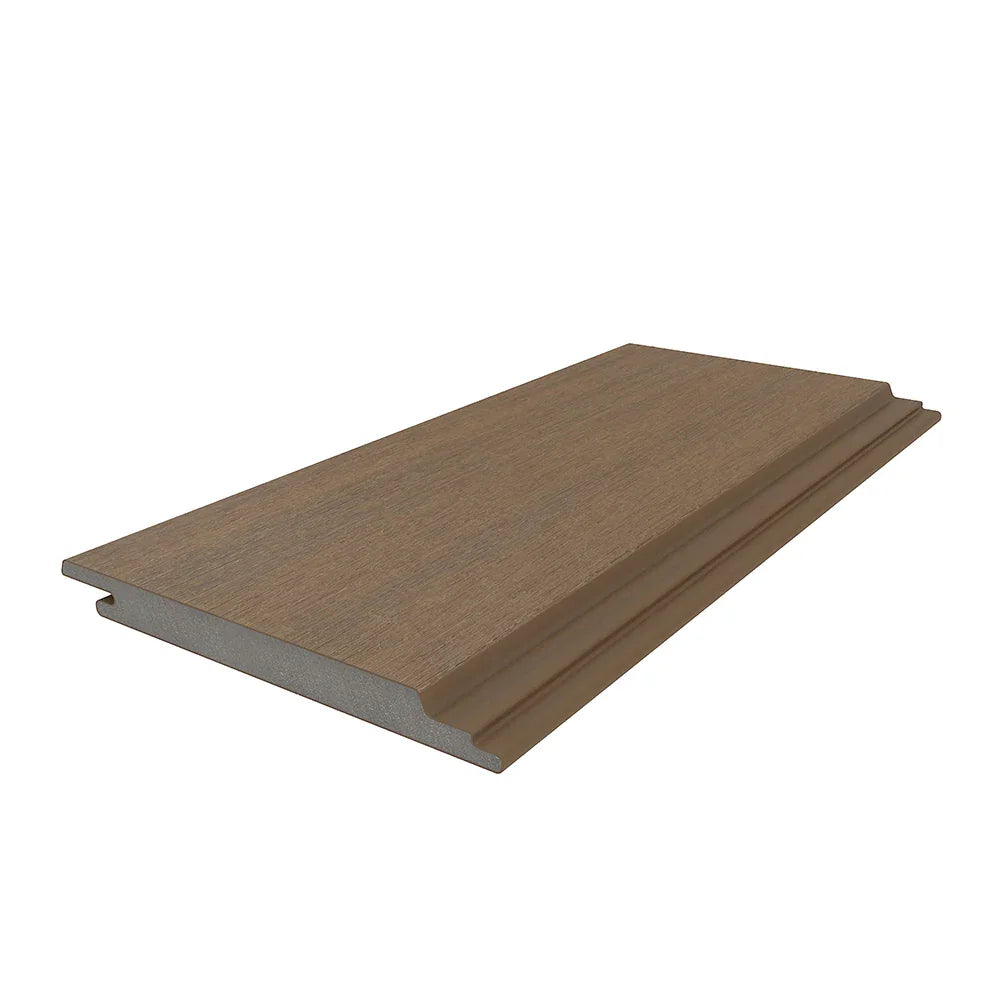 Revêtement en composite à clin #US31 - 1/2’’ x 5 1/2’’ Teck