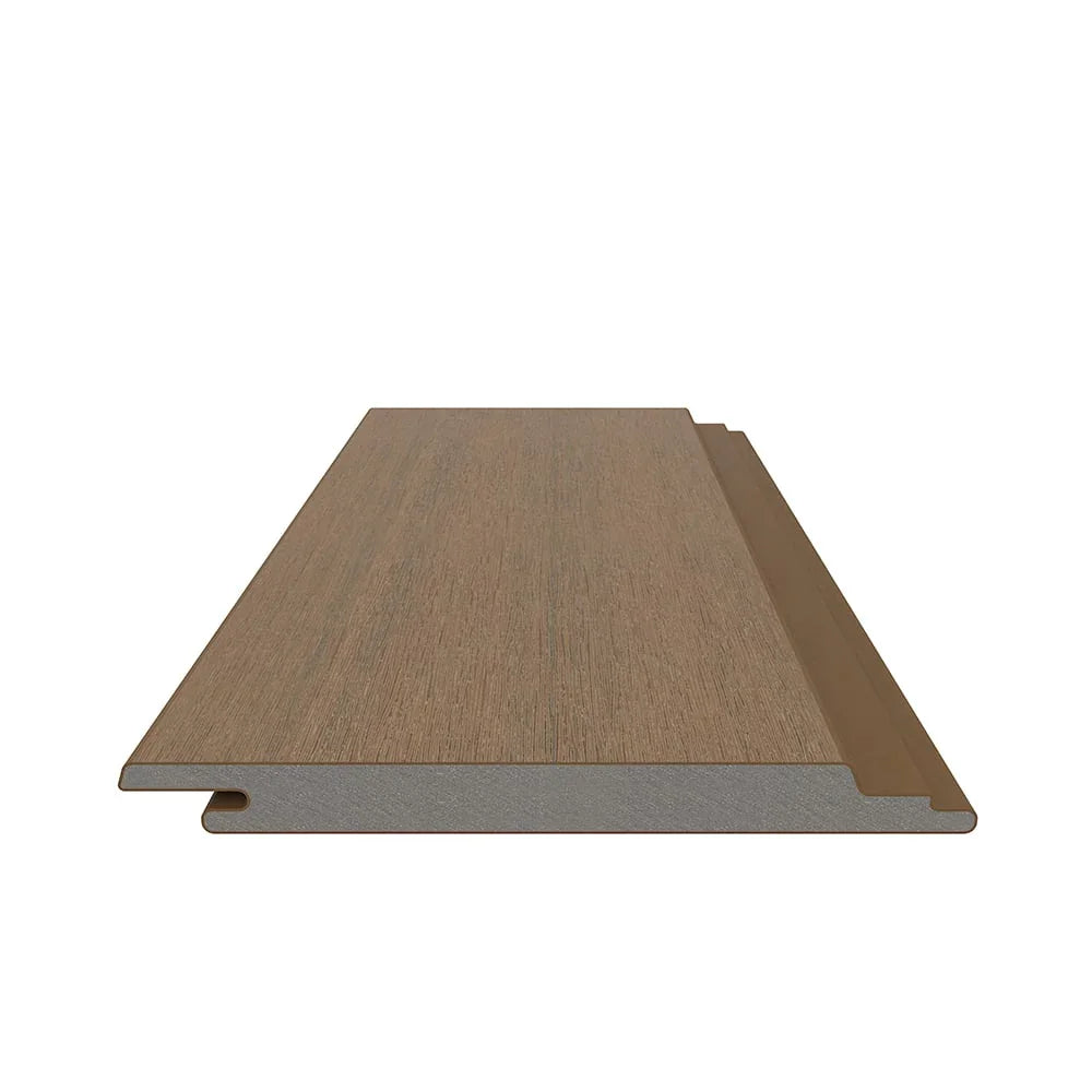 Revêtement en composite à clin #US31 - 1/2’’ x 5 1/2’’ Teck