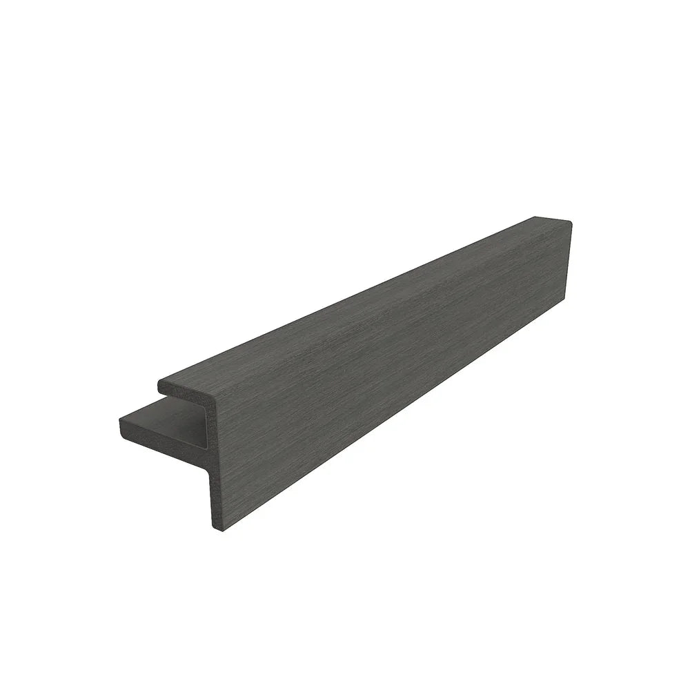 Bordure de finition 2’’ x 2’’ x 16’ #US44 (pour #US31 ou #UH67) Gris argenté