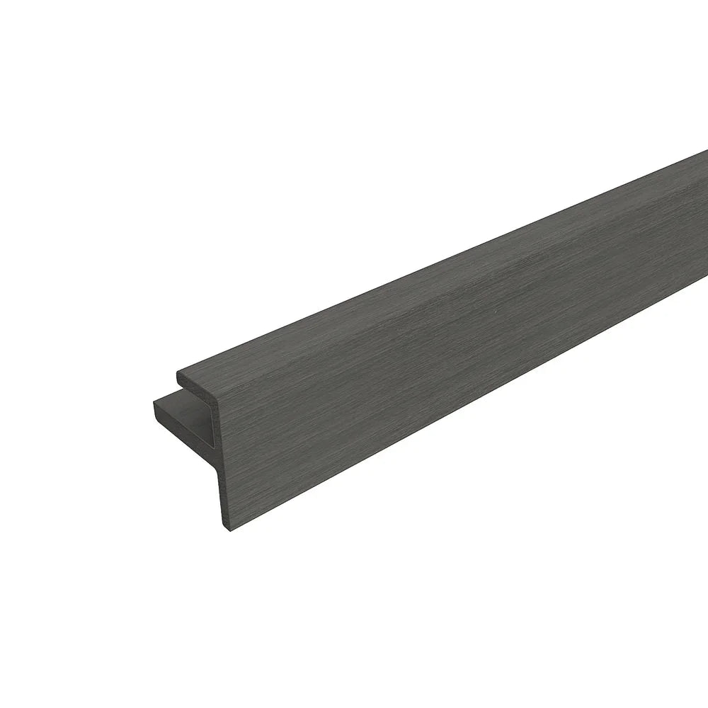 Bordure de finition 2’’ x 2’’ x 16’ #US44 (pour #US31 ou #UH67) Gris argenté