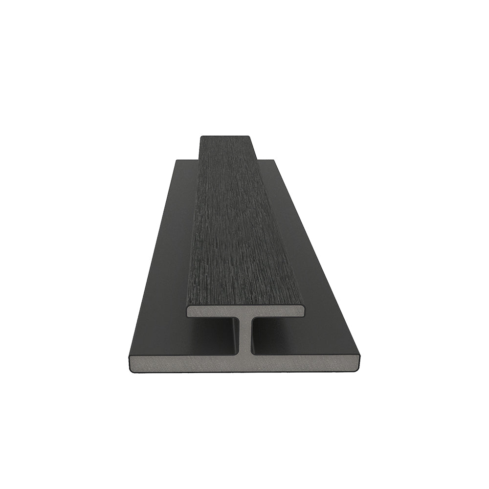 H Trim 7/8 " x 3 " x 16’ #US45 (for #US31 or #UH67) Charcoal
