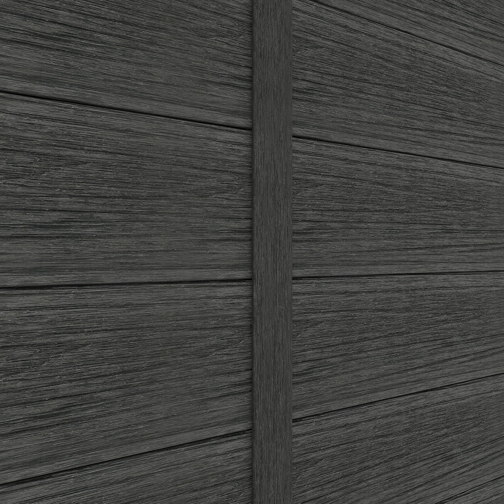 H Trim 7/8 " x 3 " x 16’ #US45 (for #US31 or #UH67) Charcoal