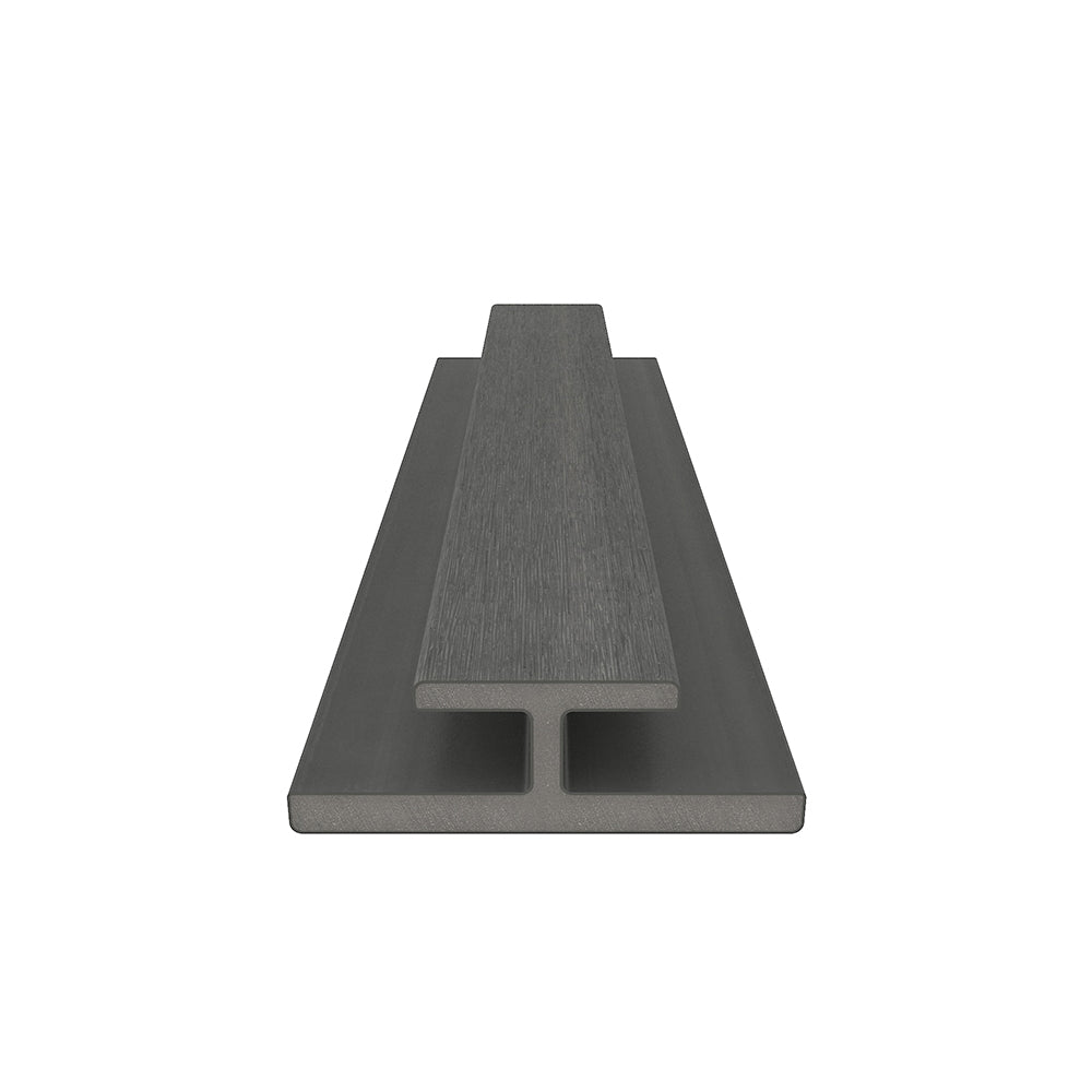 H Trim 7/8 " x 3 " x 16’ #US45 (for #US31 or #UH67) Silver Gray