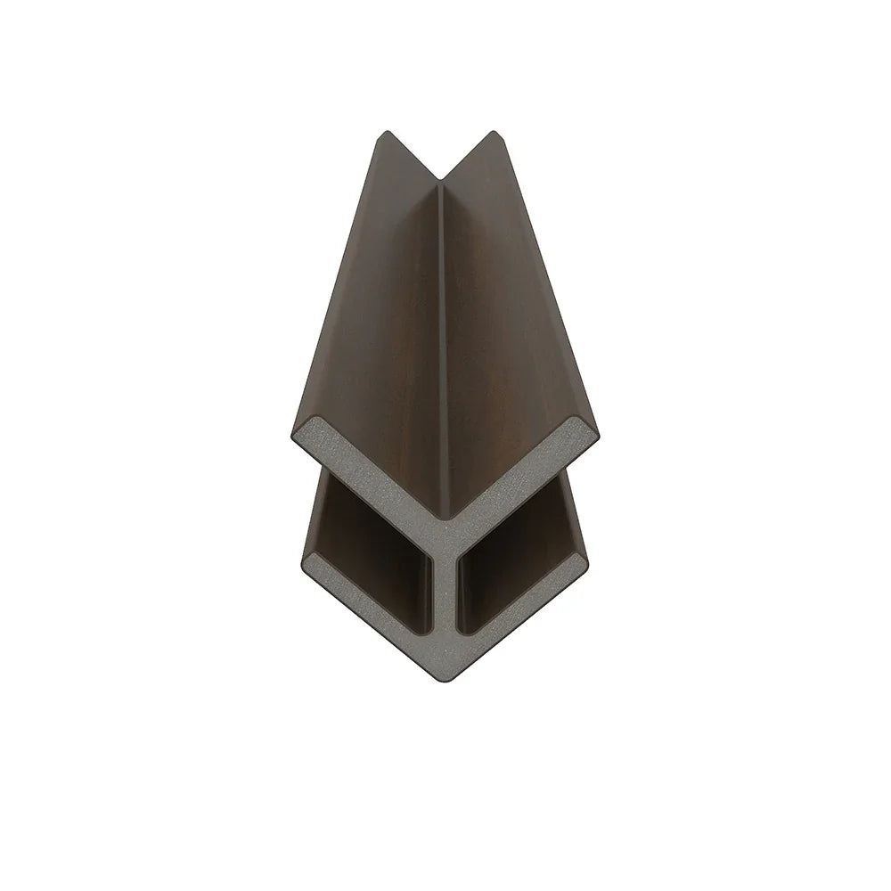 Bordure de coin extérieur 2 1/4" x 2 1/4" x 16’ #US46 (pour #US31 ou #UH67) Ipé