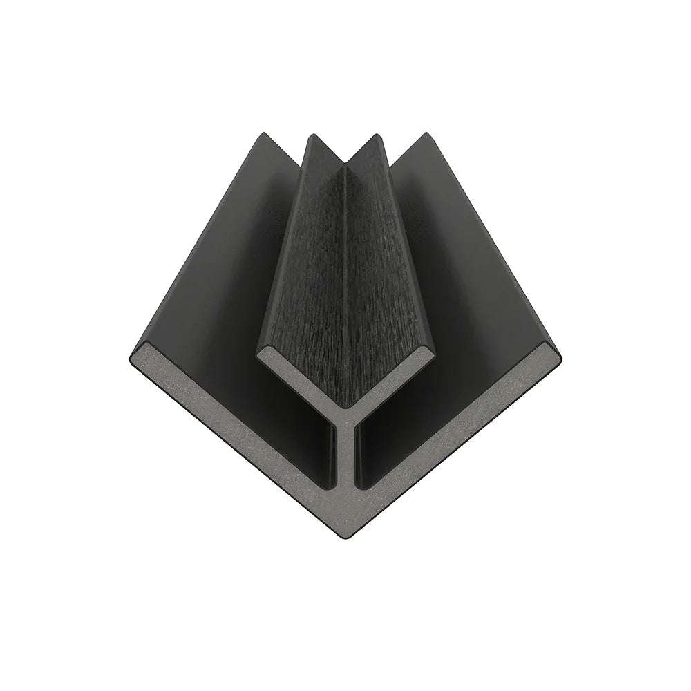 Interior Corner Trim 2 3/4"x2 3/4"x16’ #US47 (for #US31 or #UH67) Charcoal