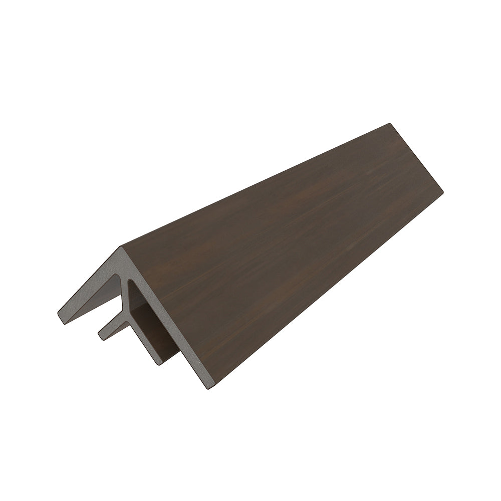 Bordure de coin intérieur 2 3/4" x 2 3/4" x 16’ #US47 (pour #US31 ou #UH67) Ipé