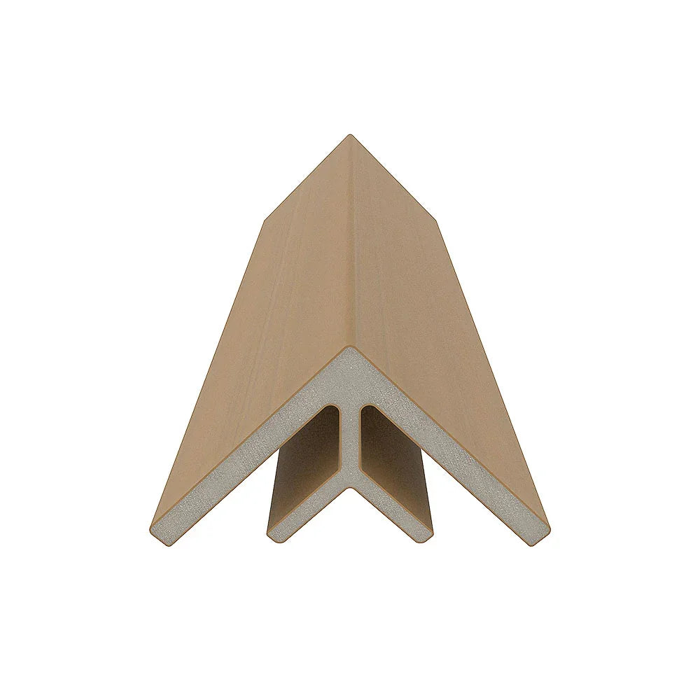 Bordure de coin intérieur 2 3/4" x 2 3/4" x 16’ #US47 (pour #US31 ou #UH67) Cèdre rouge