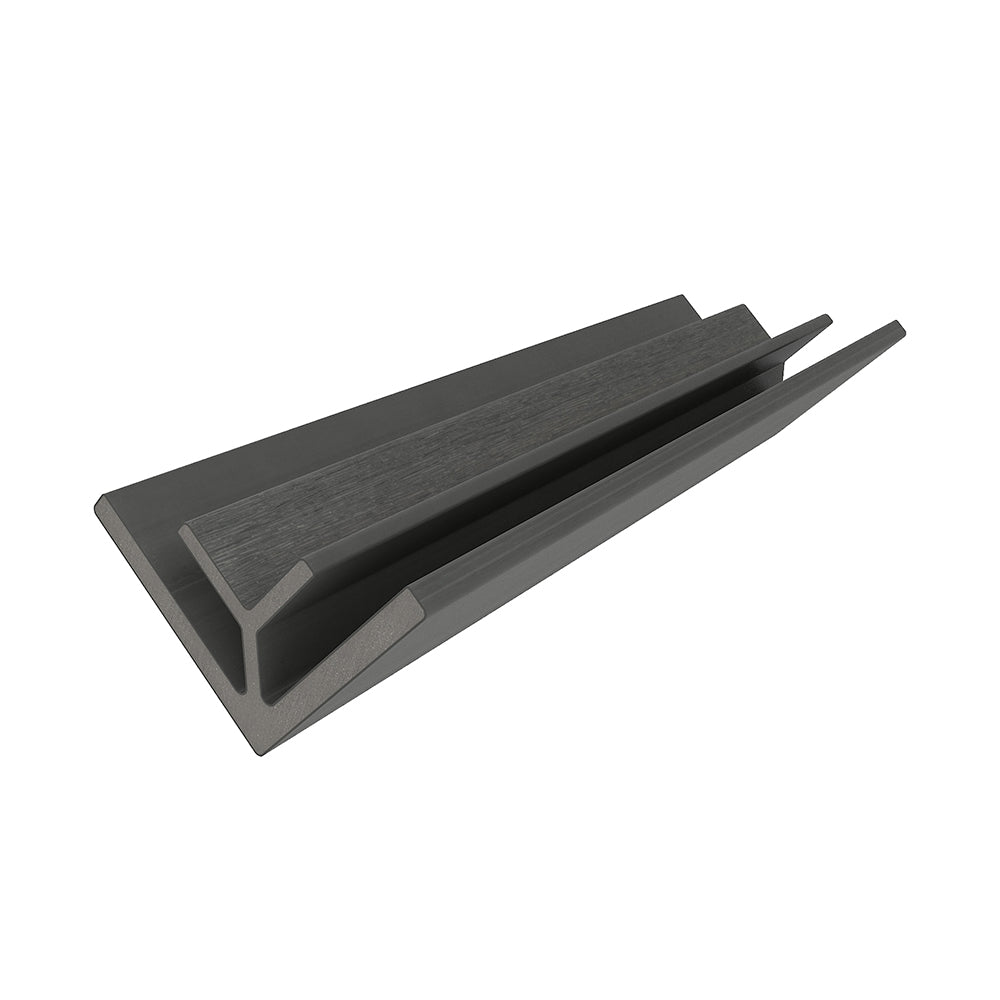 Interior Corner Trim 2 3/4"x2 3/4"x16’ #US47 (for #US31 or #UH67) Silver Gray