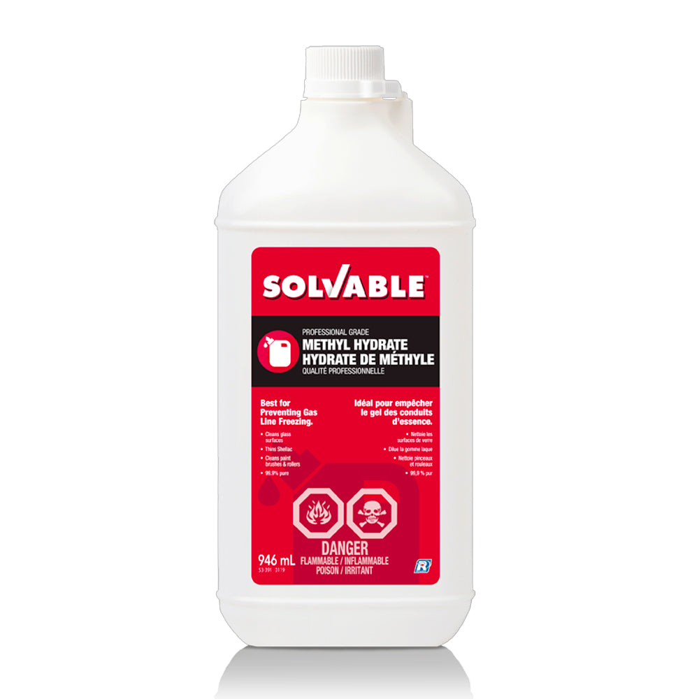 Hydrate de méthyle 946 ml - Solvable