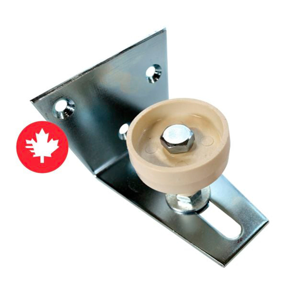 Adjustable barn door stay roller - Richards-Wilcox