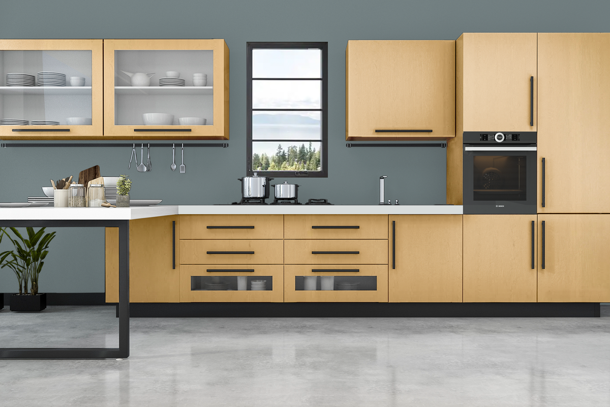 Panneau en mélamine LFT Érable 5/8" x 49" x 97" - Uniboard