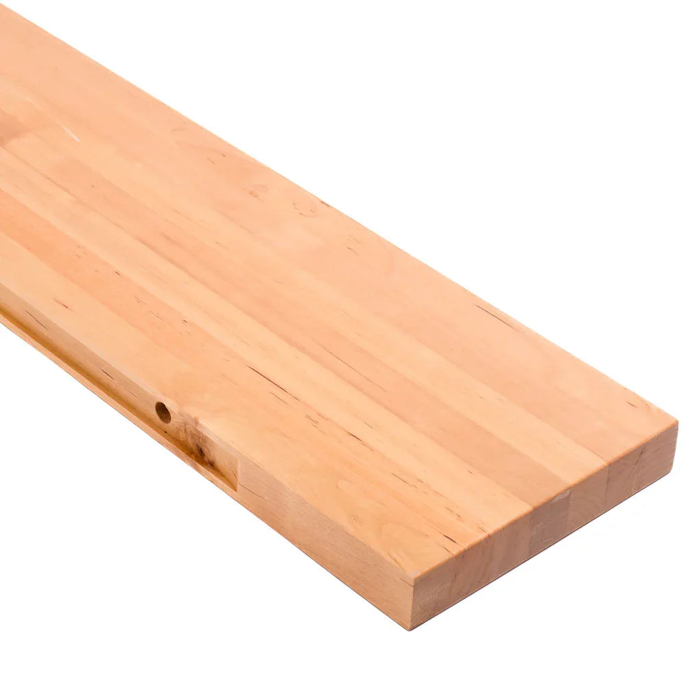 Grooved Lacquered Birch Shelf - Lignum