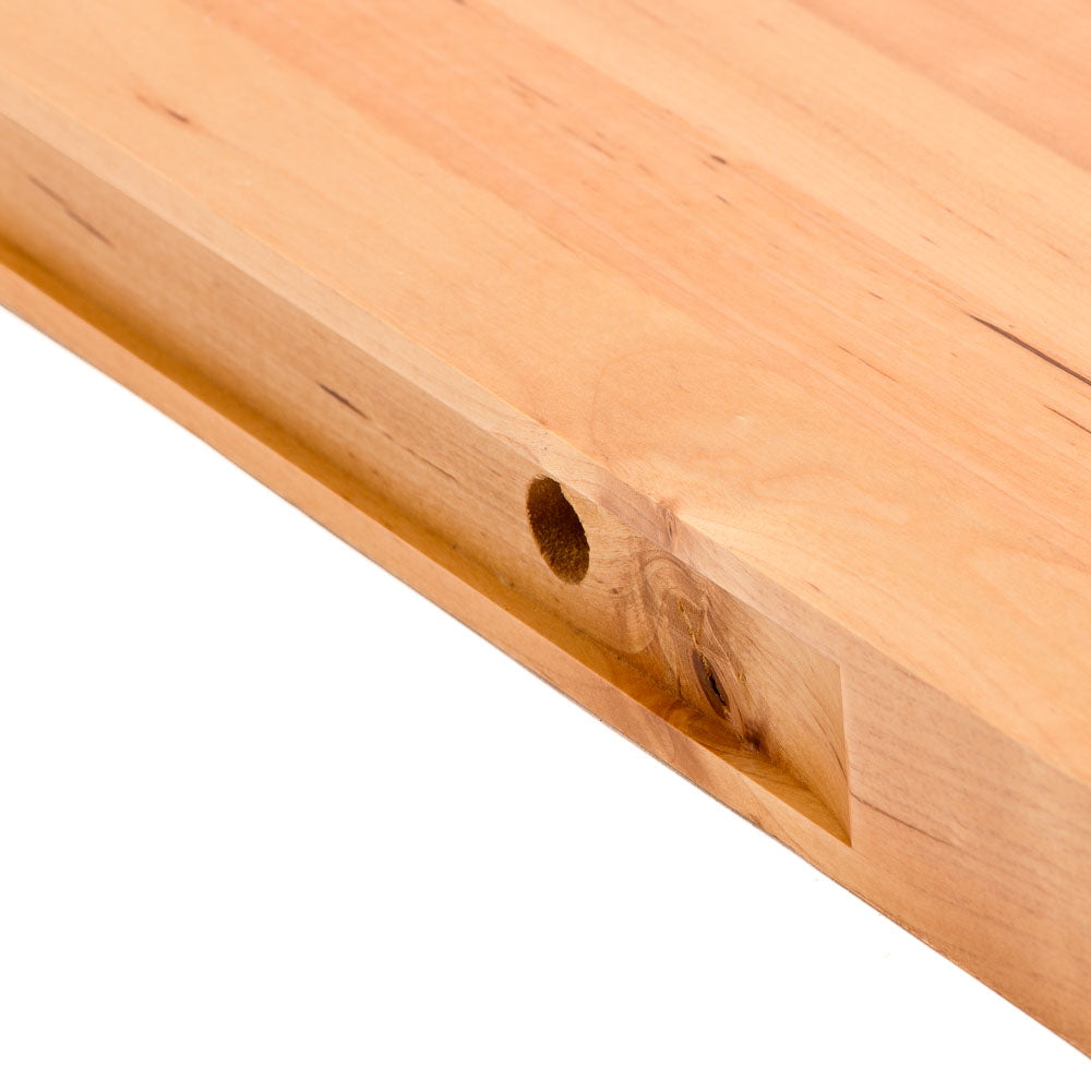Grooved Lacquered Birch Shelf - Lignum