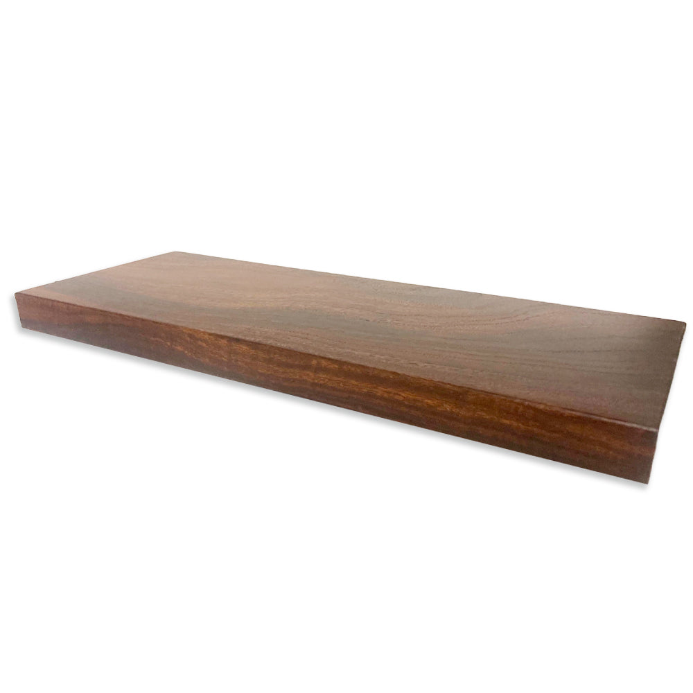Solid Black Walnut Grooved Shelf -Lignum