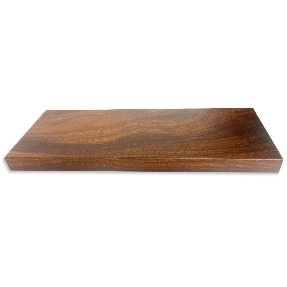 Solid Black Walnut Grooved Shelf -Lignum