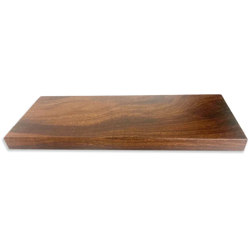 Solid Black Walnut Grooved Shelf -Lignum