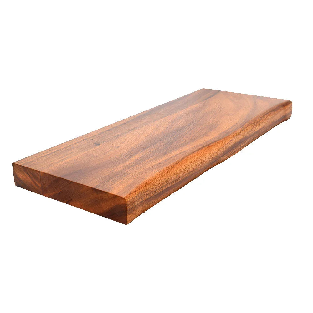 Panneaux lamellés-collés en Suar laqué satiné - Live Edge - 1 1/2"