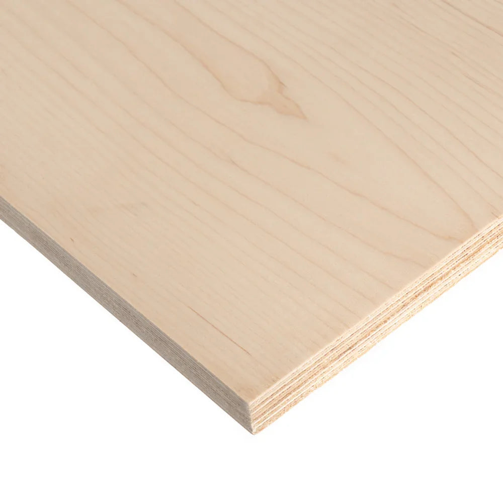 Panneaux en érable blanc - 4' x 8'