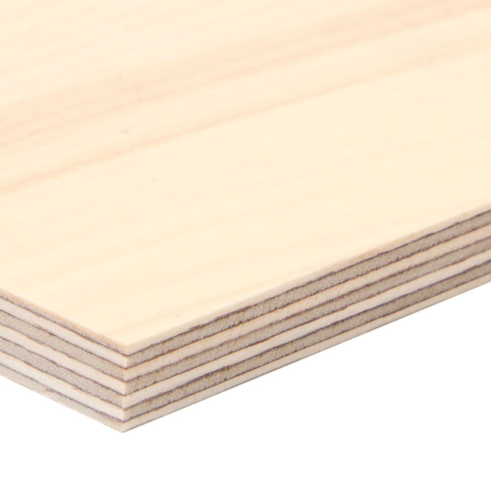 Clear melamine panel with Baltic Birch core Panomel - 4' x 8'