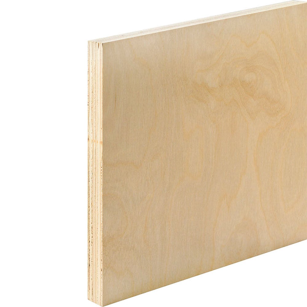 Finished birch panel U.V. 1 or 2 sides - 4' x 8'