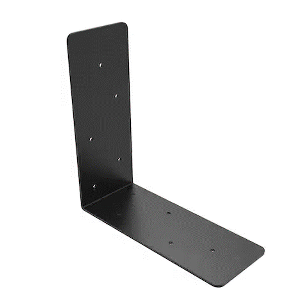 Ferrure en L #F30 noir 2"x5" - Fortress Evolution