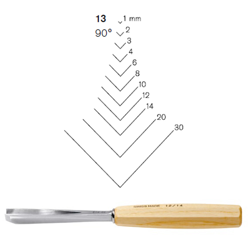 Straight Gouges N°13 - Pfeil. Swiss made