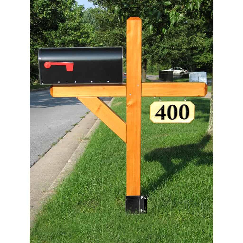 32'' steel post spike for 4" x 4", Pylex