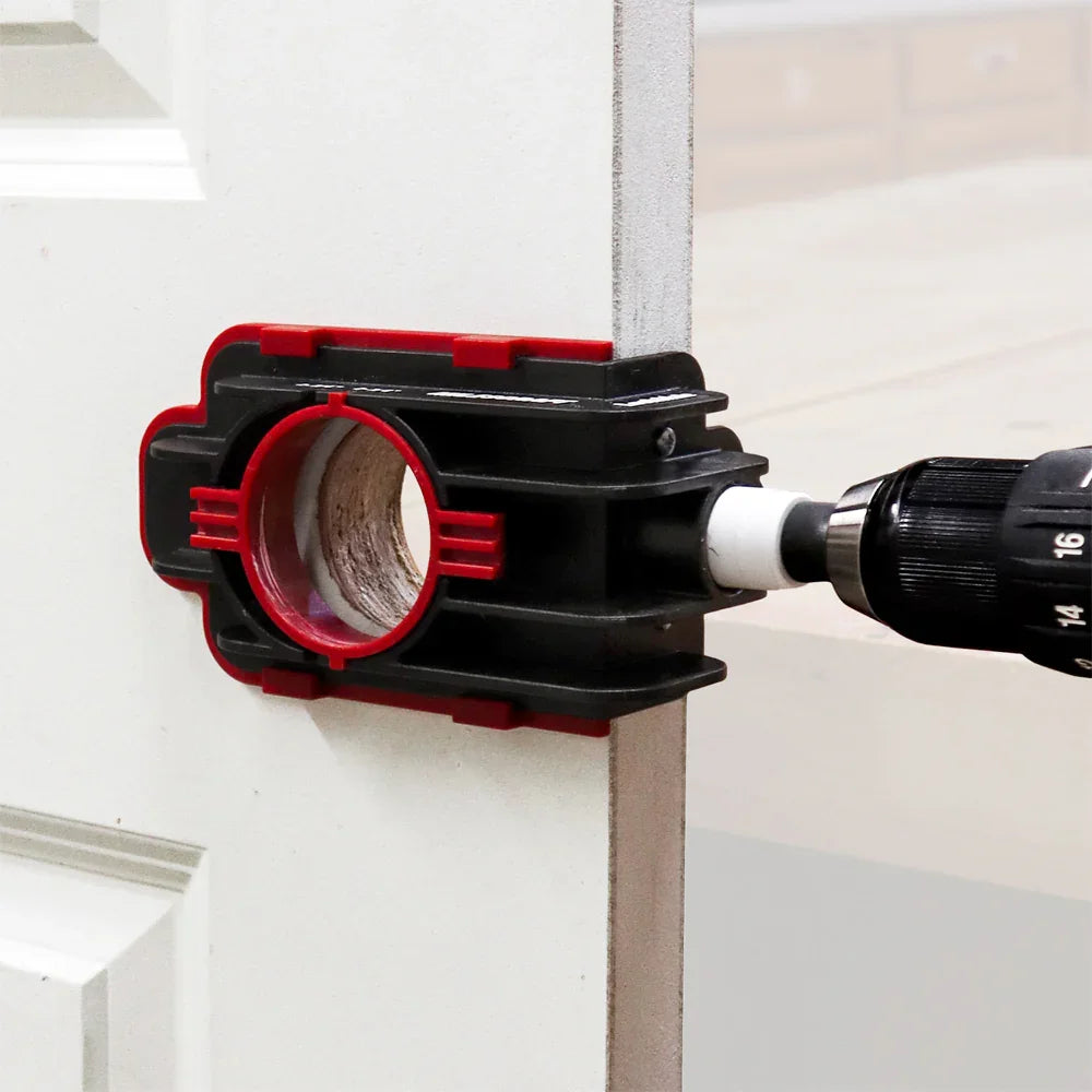Milescraft lockmate jig for door knob #1337